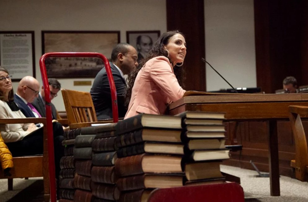 DiZoglio sues Beacon Hill leaders for snubbing voter-approved audit