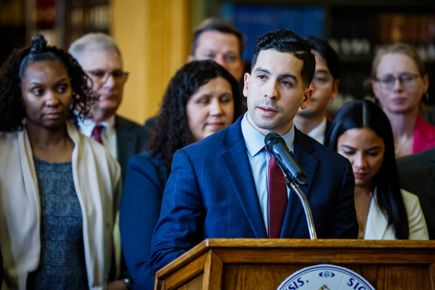 'This bill gives us hope.' Mass. House leaders back legislation to prevent ICE arrests at courthouses.