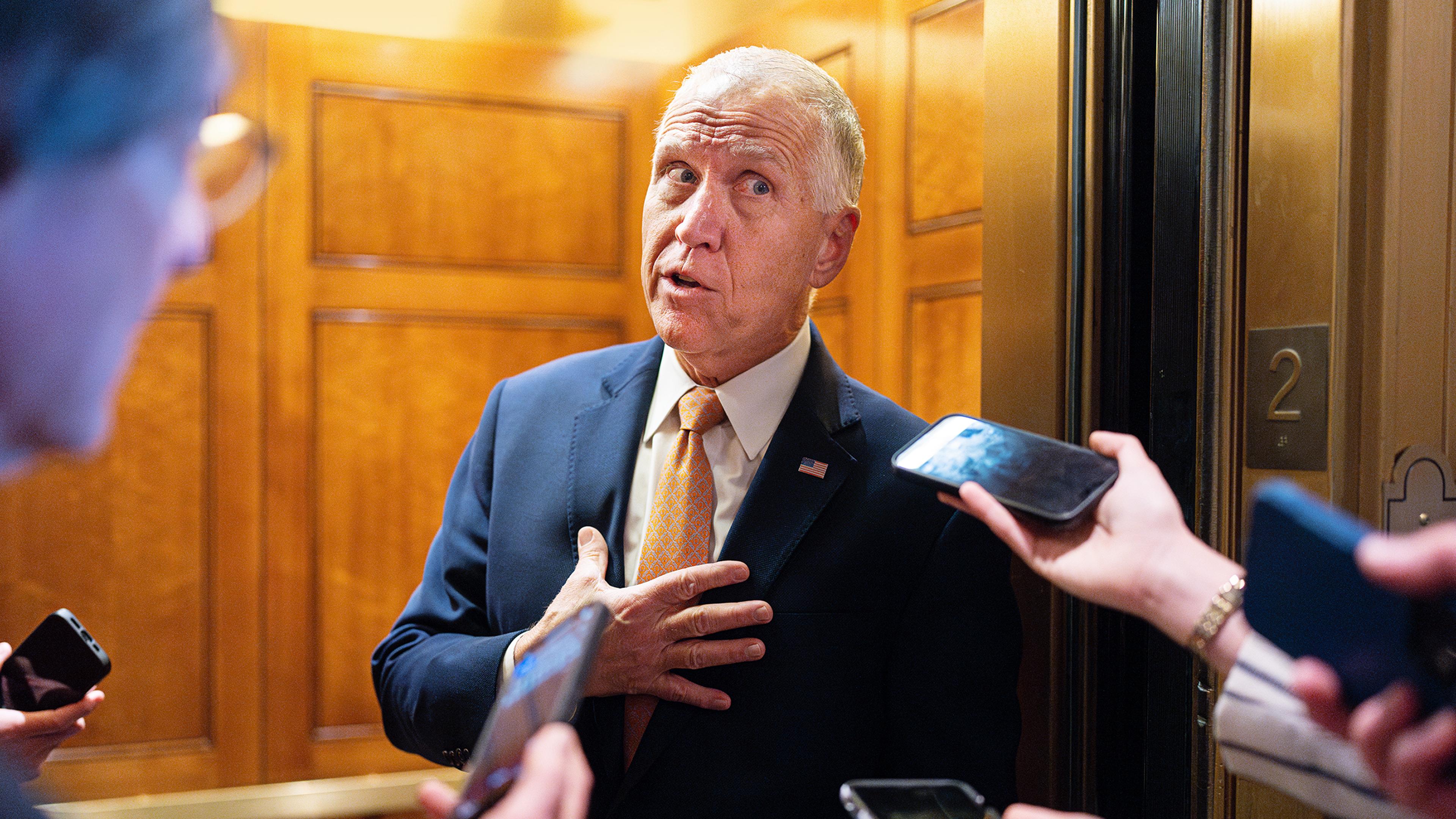 Inside Thom Tillis' Playbook to Rein in Trump