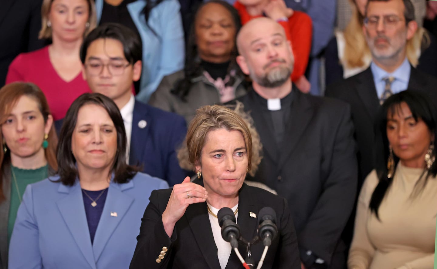 'People have been killed': Amid national outrage, Healey files bill to keep ICE out of Mass. schools, churches, and courts