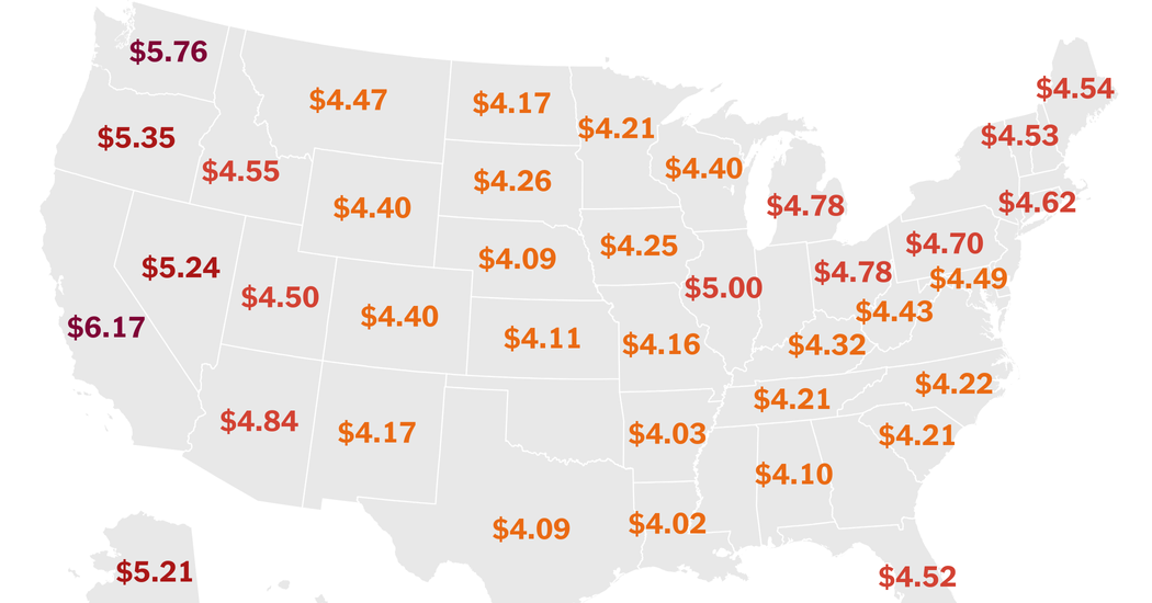 How High Are Gas Prices Where You Live?