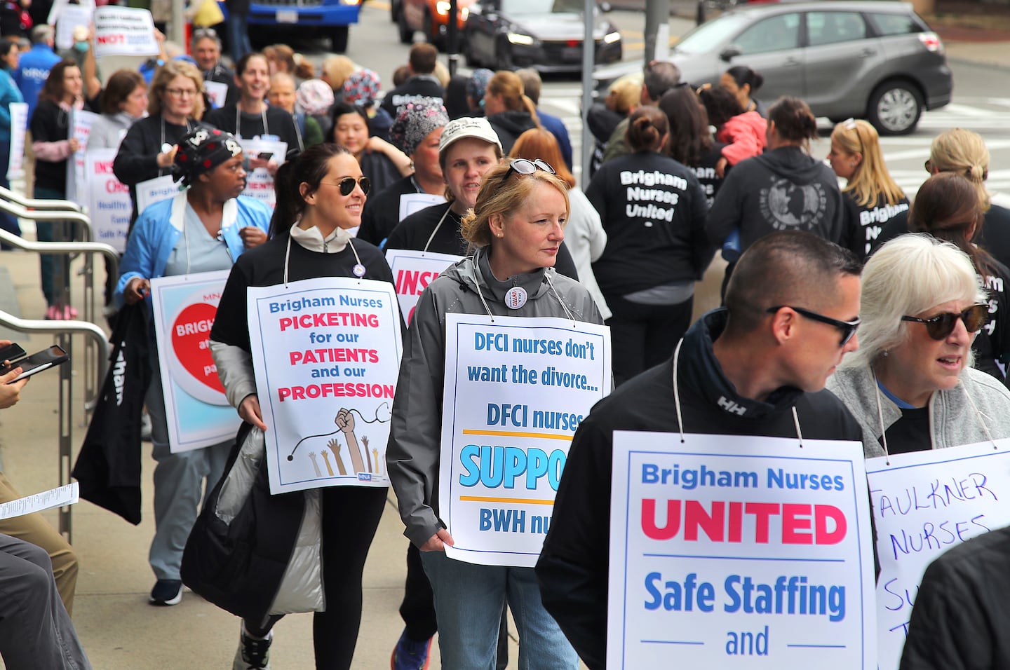The biggest nursing strike in Mass. history could begin Wednesday. Here's what to know.