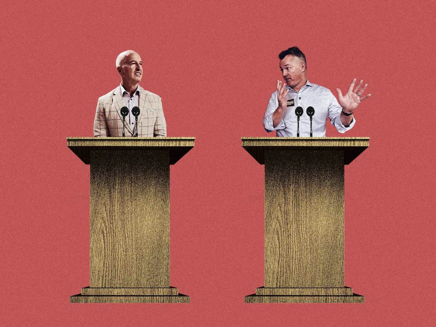 Michael Minogue and Brian Shortsleeve aren't meeting in a GOP primary debate. So we made our own.