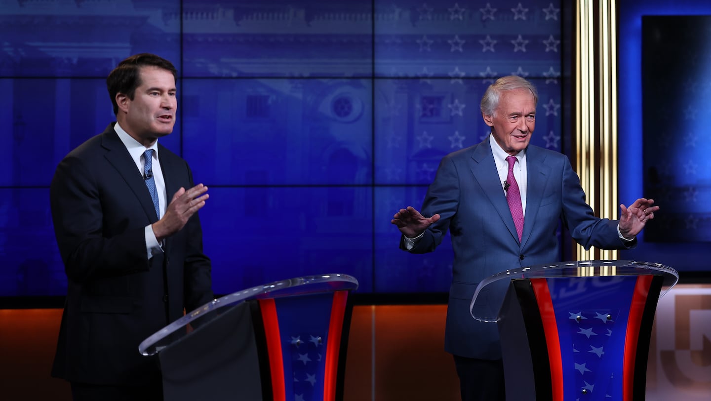 'Ridiculous': Markey, Moulton spar in final debate over Democratic bona fides