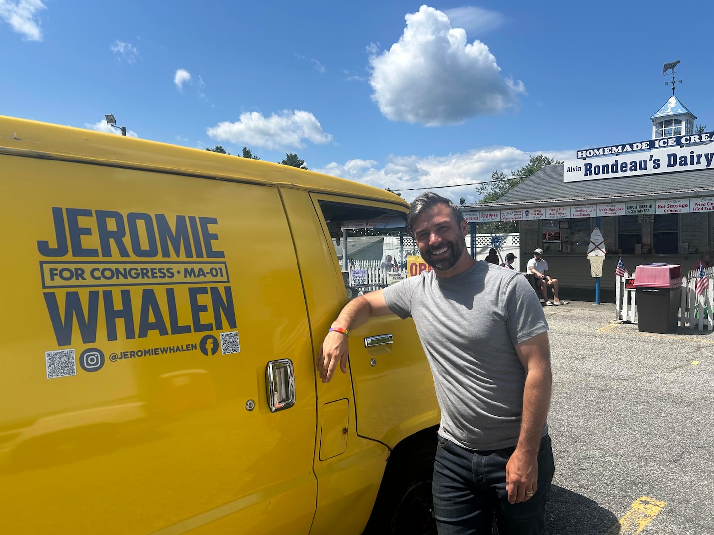 Can the 'man in the yellow van' knock off the state's longest-serving House member?