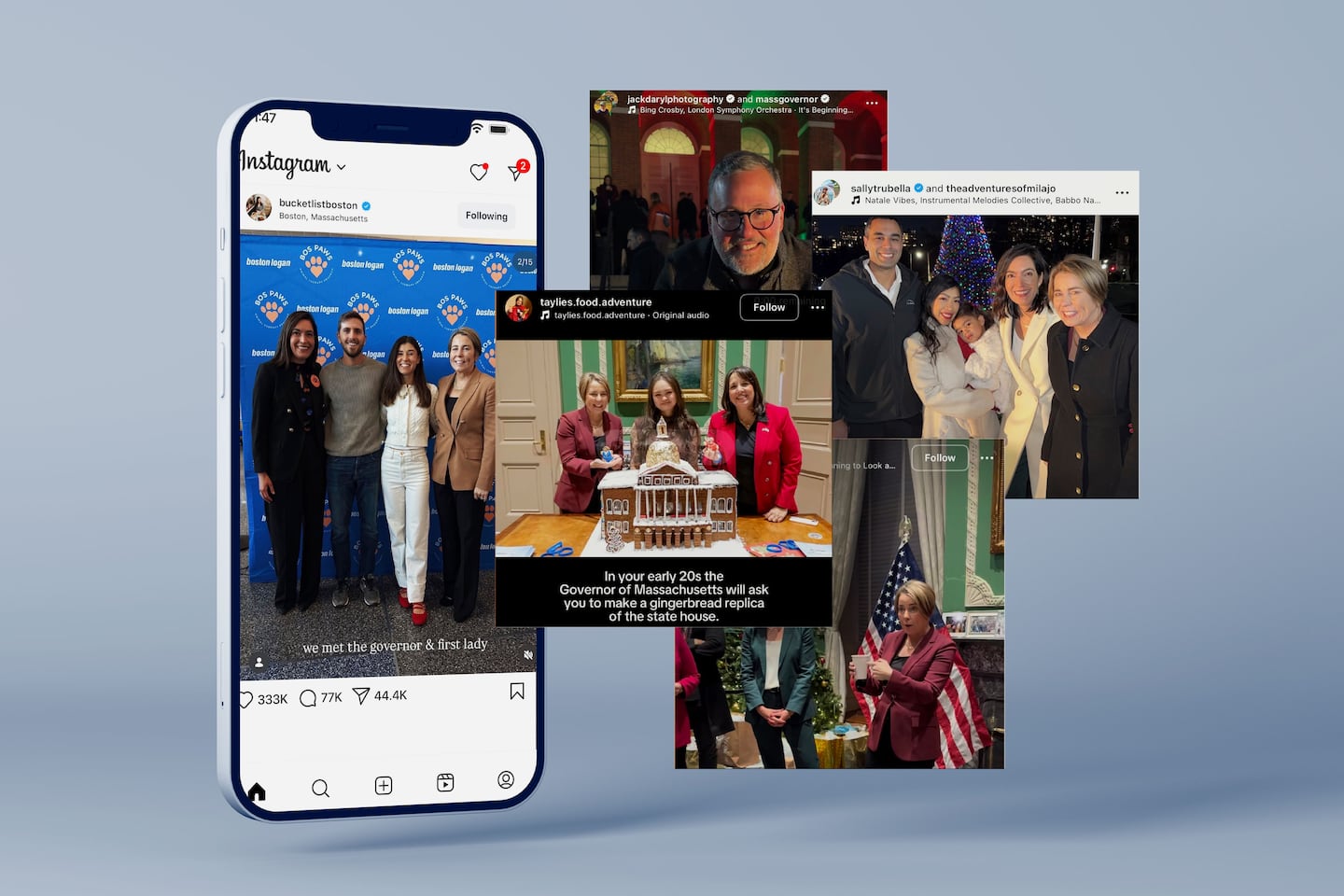'GRWM' to meet the governor: How Mass. politicians are turning to friendly influencers to spread their messages