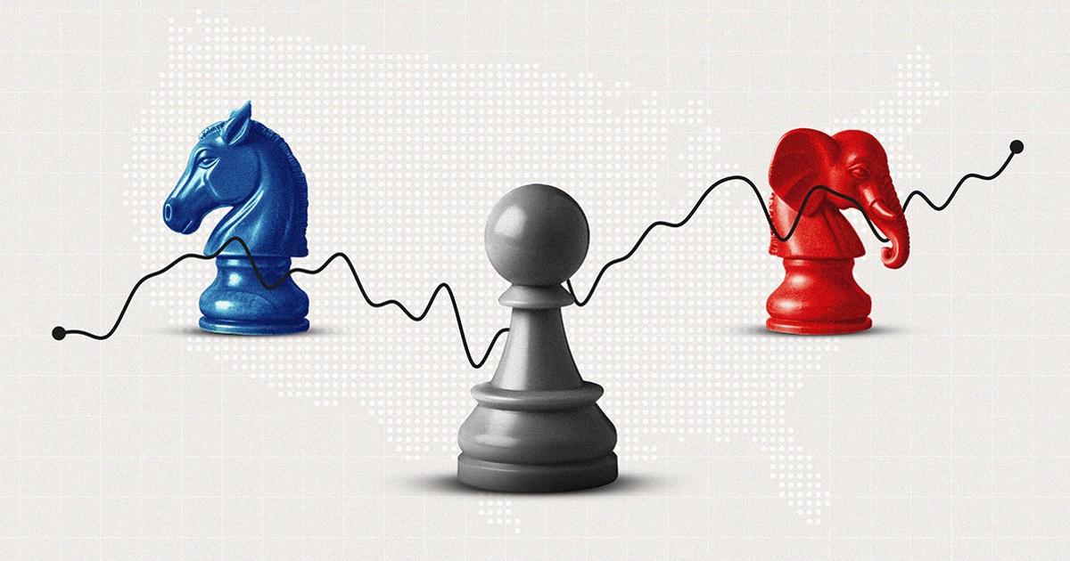 New High of 45% in U.S. Identify as Political Independents