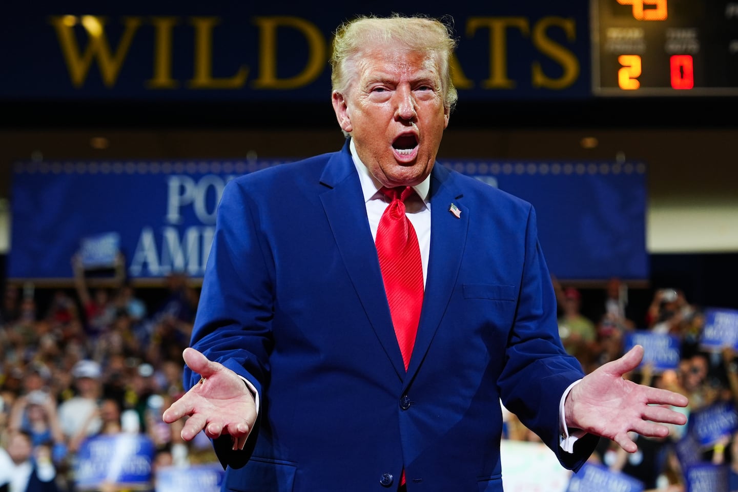 Things were looking up for Trump and Republicans on the high cost of living. Then he suddenly upended it all.