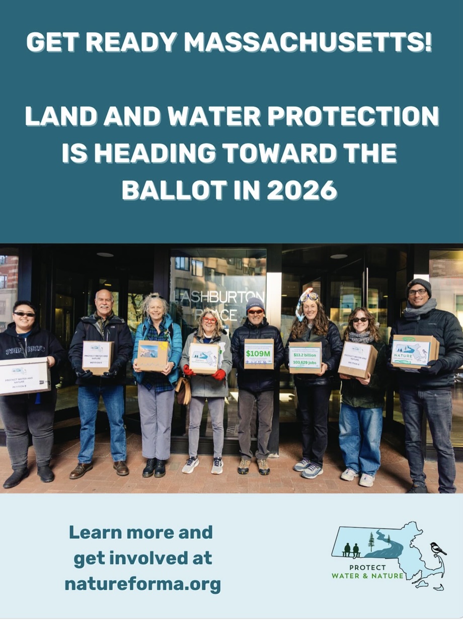 We’ve received official notice from the Secretary of the Commonwealth that the Protect Water and Nature ballot initiative will advance toward the November 2026 statewide ballot, after we submitted more than 90,000 certified signatures.