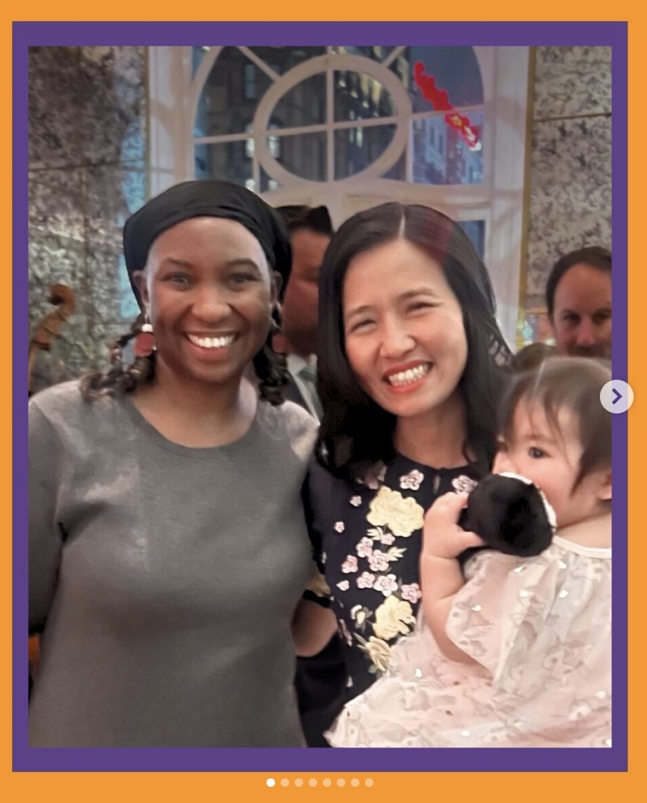 I joined Mayor @wutrain’s inauguration celebration at the Boston Public Library, celebrating her second term.