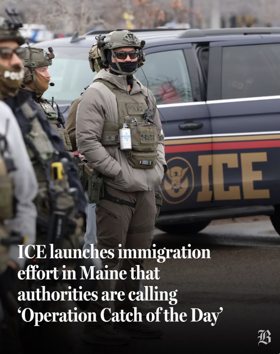 CE agents are targeting immigrants in Maine, the latest push under the second Trump administration’s mass deportation agenda that comes following the president’s recent verbal attacks on Somali immigrants, who have a large presence in the state.