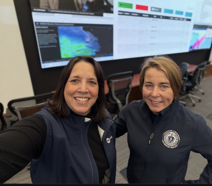 I want to thank everyone at MEMA, every first responder, and every healthcare worker who worked around the clock to keep our residents safe during our first major storm in quite some time. 