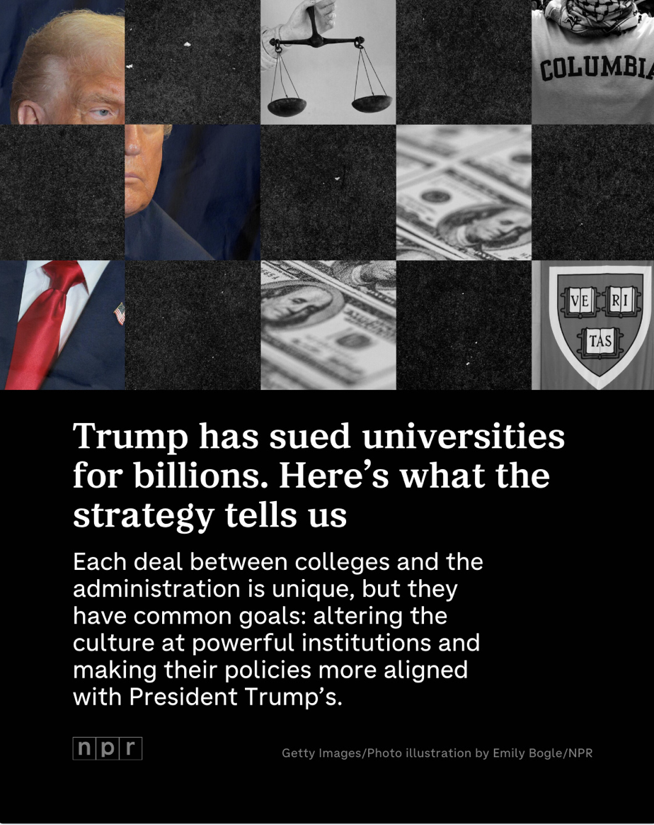 A year ago, President Trump issued an executive order that put U.S. universities on notice.