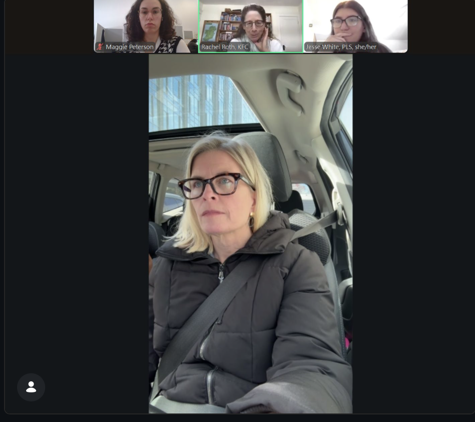 I met with members of the @eeping Families Connected coalition about my bill An Act to build restorative family and community connections (H.2591). 