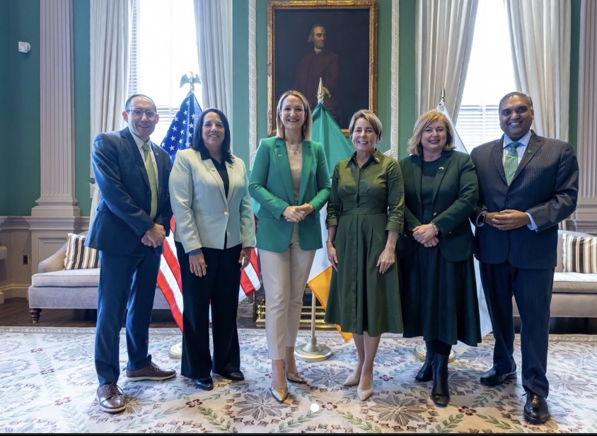 Strengthening Massachusetts–Ireland ties this St. Patrick’s Day ☘️
