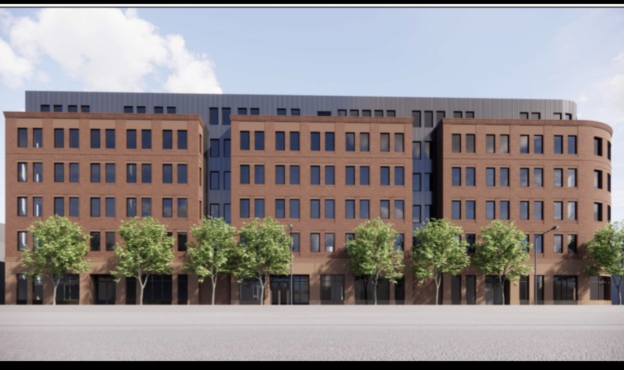 Beacon Communities has applied for a demolition permit of 793-821 Washington Street in Newtonville -- to prepare for new construction of an all-electric housing development with all units designated affordable.