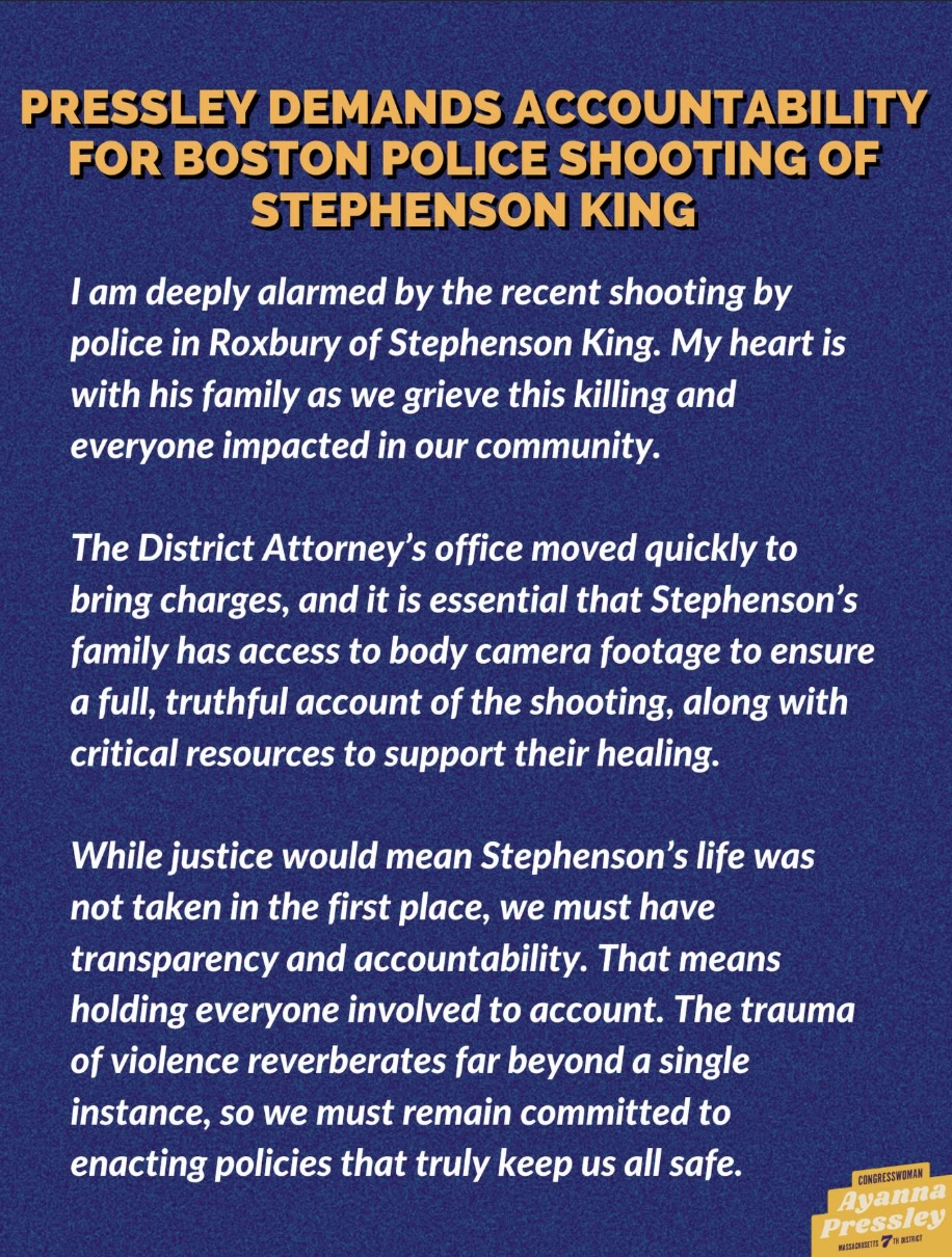We’ll never have true justice for Stephenson King — justice would mean his life was not taken in the first place.