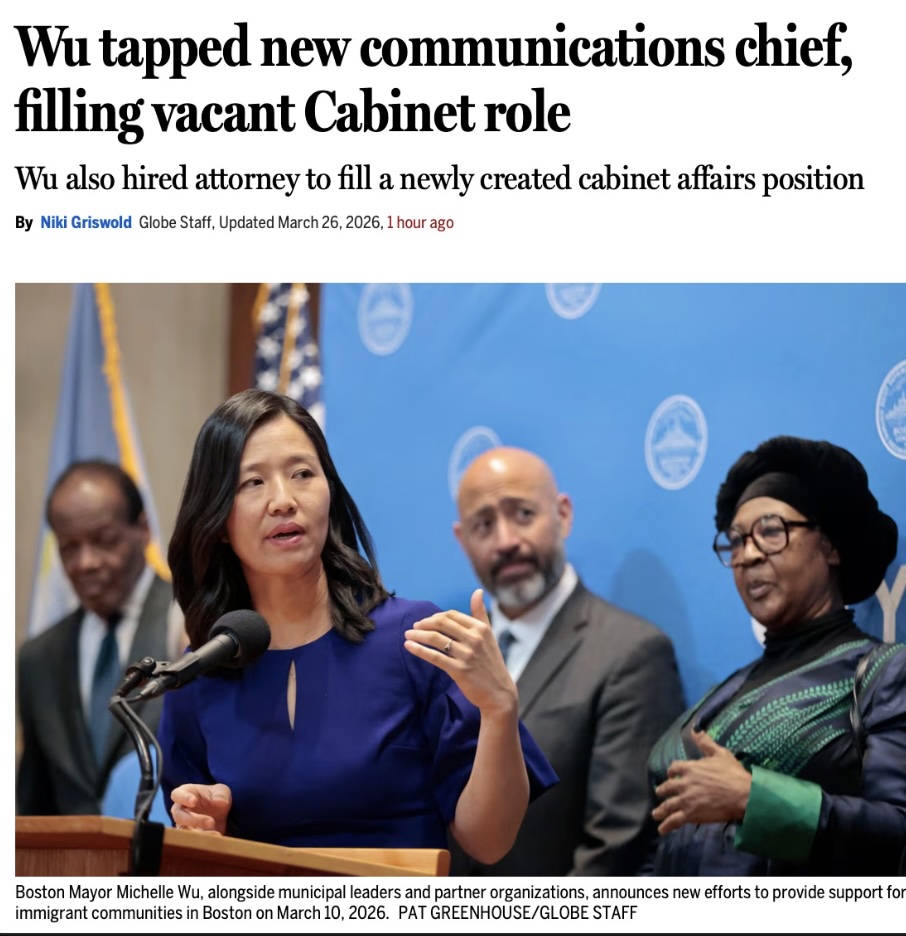 Congratulations to former @vetslegal staff attorney and US Army Reserve Captain Pedro Sprivakovsky-Gonzalez on his new role as director of cabinet affairs for Boston Mayor Michelle Wu!