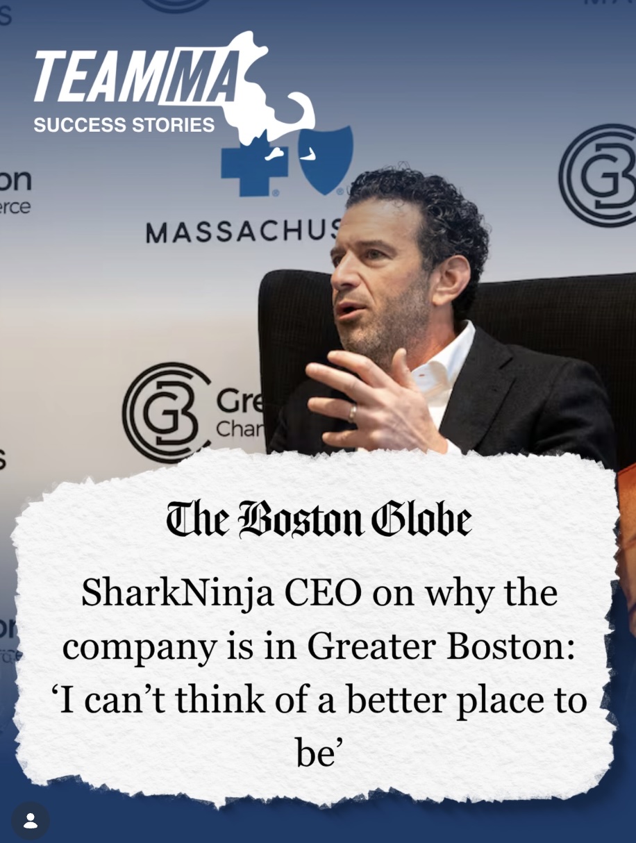 “The talent pipeline is unbelievable." - Mark Barrocas, @sharkninja CEO