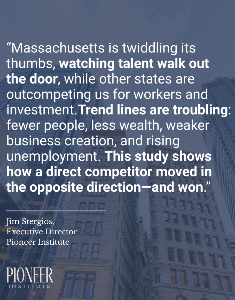 What if Massachusetts matched North Carolina’s job growth?