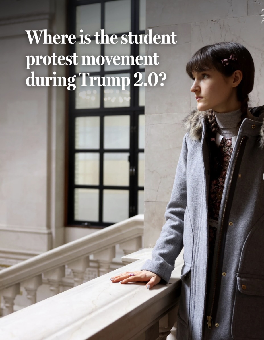 In a time seemingly loaded with things for young people to be angry about, the coming together of college students in mass demonstration is pretty hard to find on campuses.⁠ ⁠