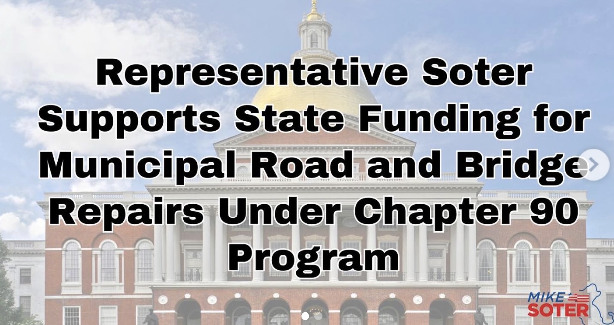 roud to support H.5375, a transportation bond bill that invests in municipal road and bridge improvements to support critical infrastructure across the state. 