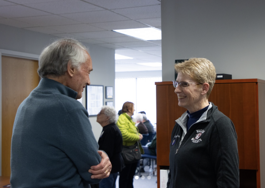 This afternoon, I was honored to meet with delegates and supporters in Framingham.