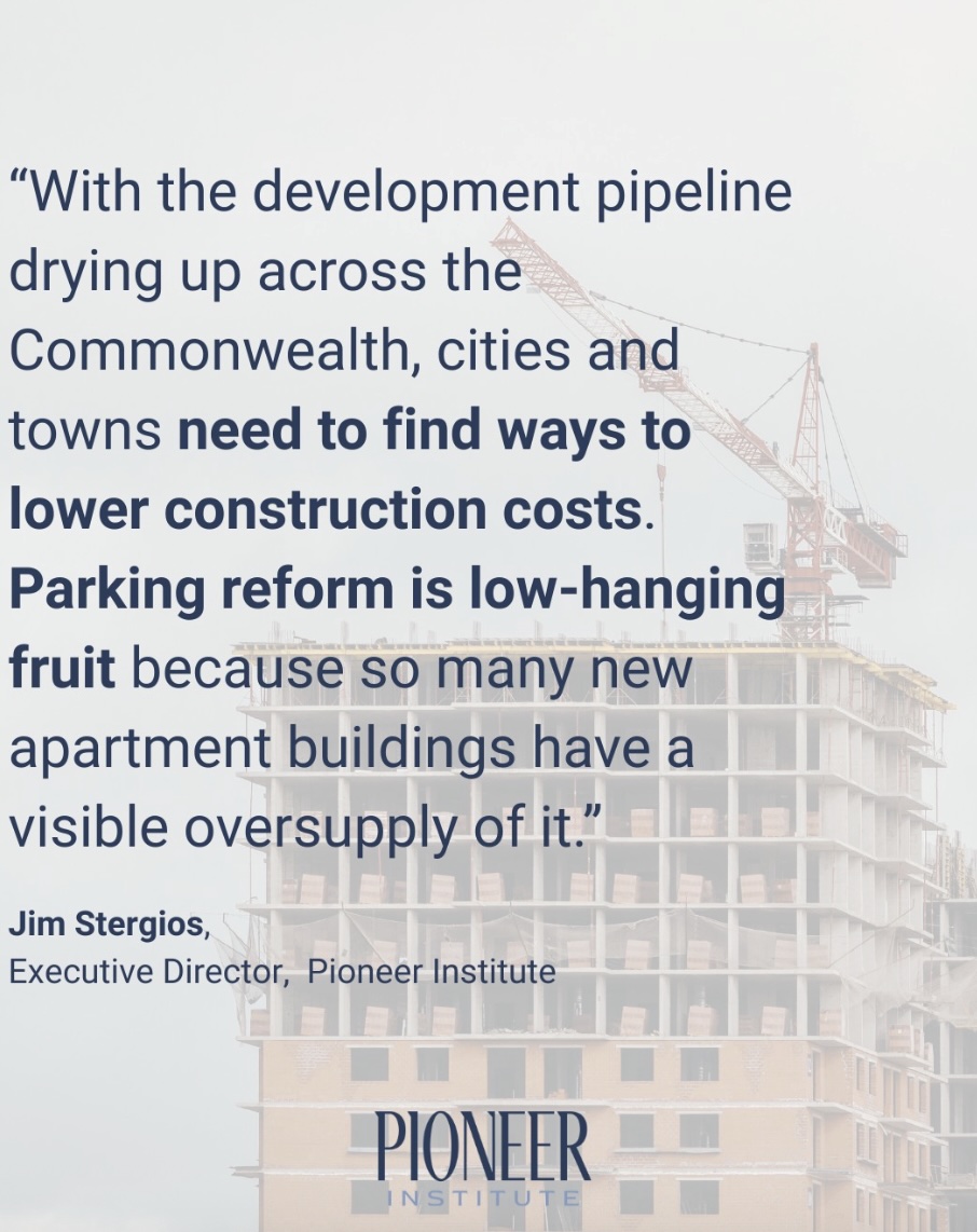 Underground parking in Boston can cost as much as $152,000 per space to build. 
