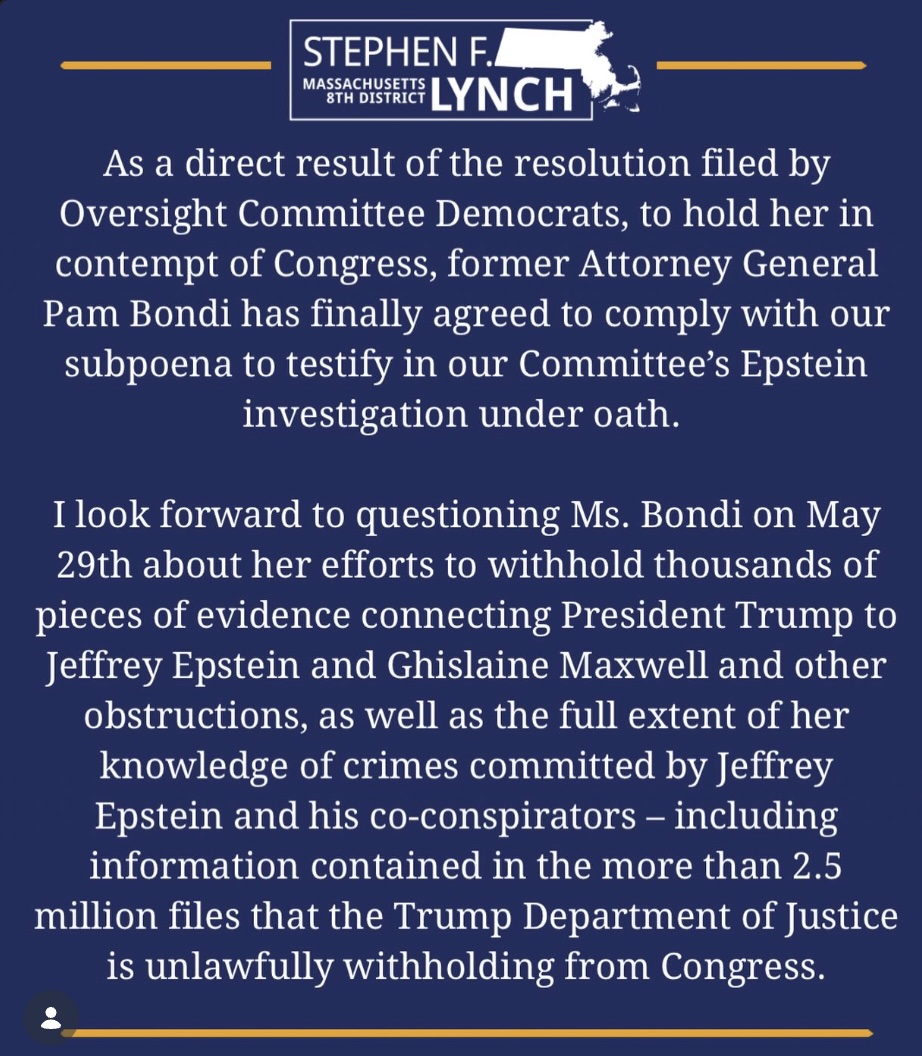 "As a direct result of the resolution filed by the Oversight Committee Democrats...."