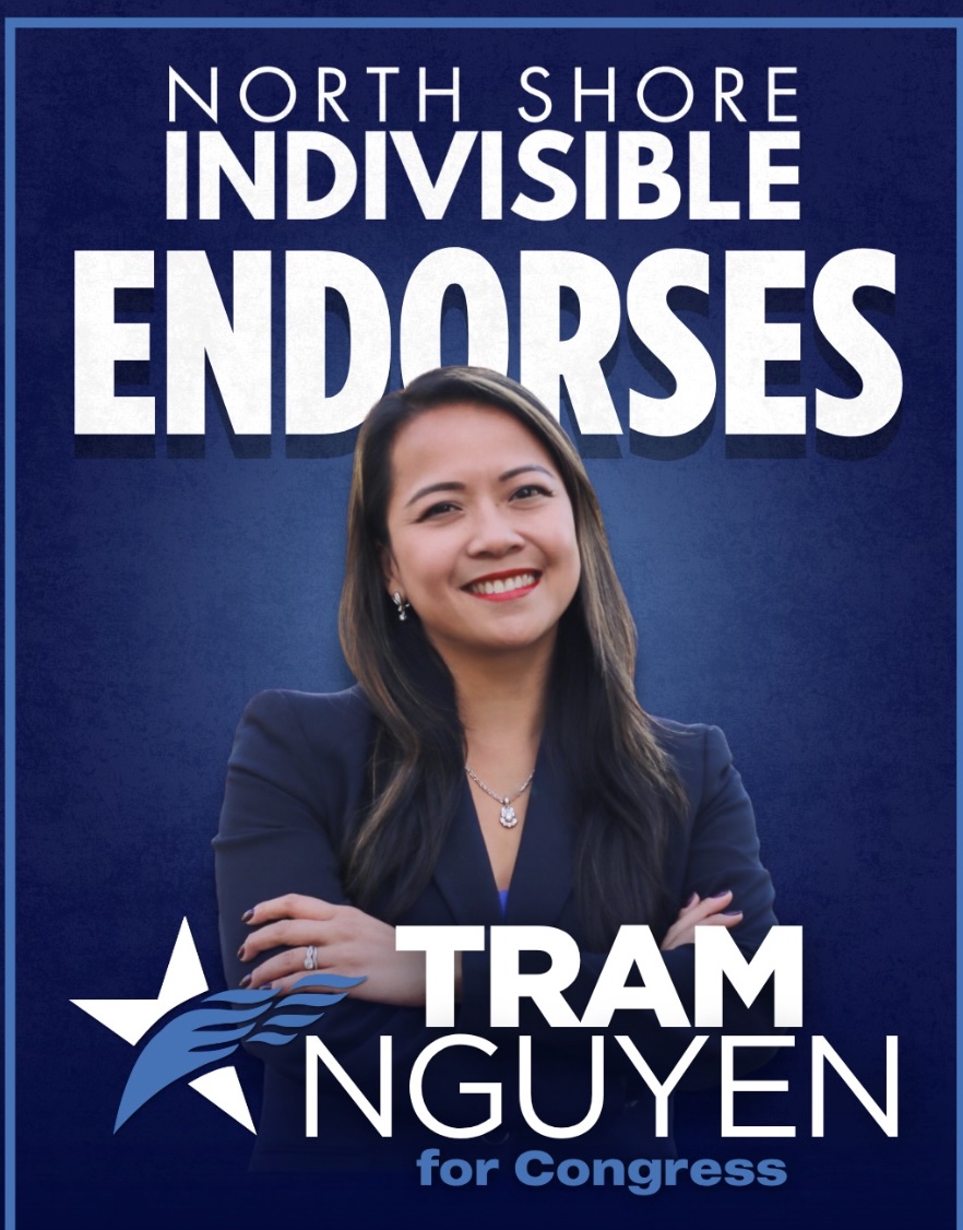I am so honored to earn the endorsement of North Shore Indivisible!