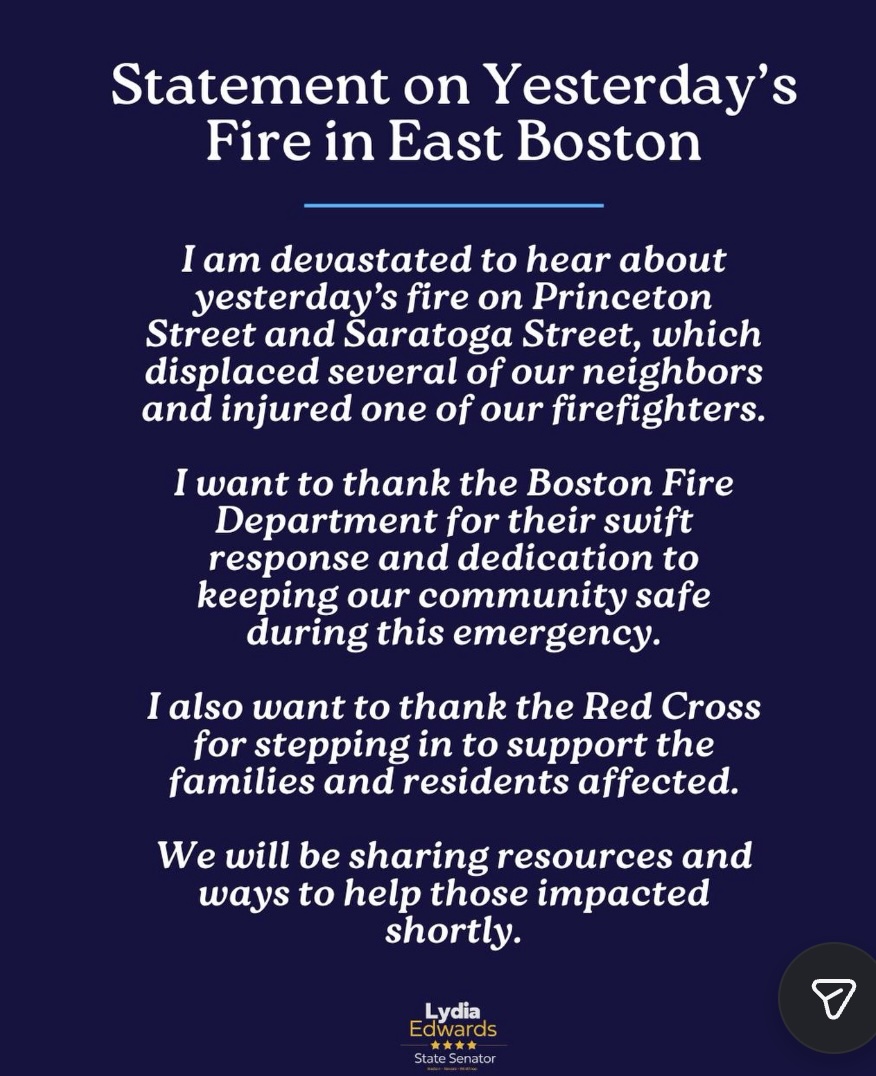 Thank you to our first responders for keeping our neighbors safe.