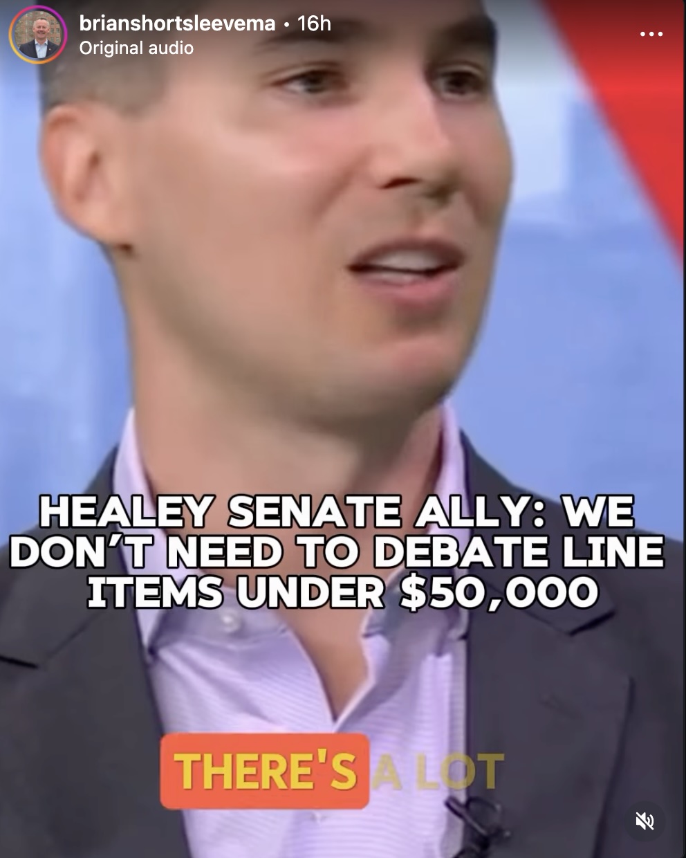 Healey ally Sen. Dylan Fernandes said on @wcvb5 this weekend that the legislature shouldn’t have to debate expenditures under $50,000 dollars.