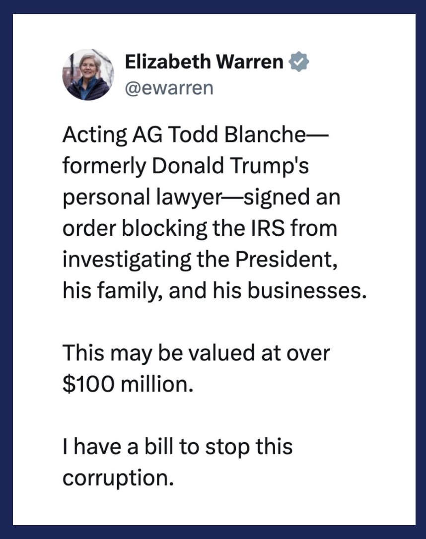 I have a bill to stop this corruption.