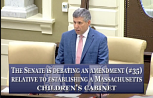 We recently passed a landmark child welfare bill in the Senate to protect foster youth across our state and I was proud to advocate for my amendment that would have included language to establish a Children's Cabinet in Massachusetts.