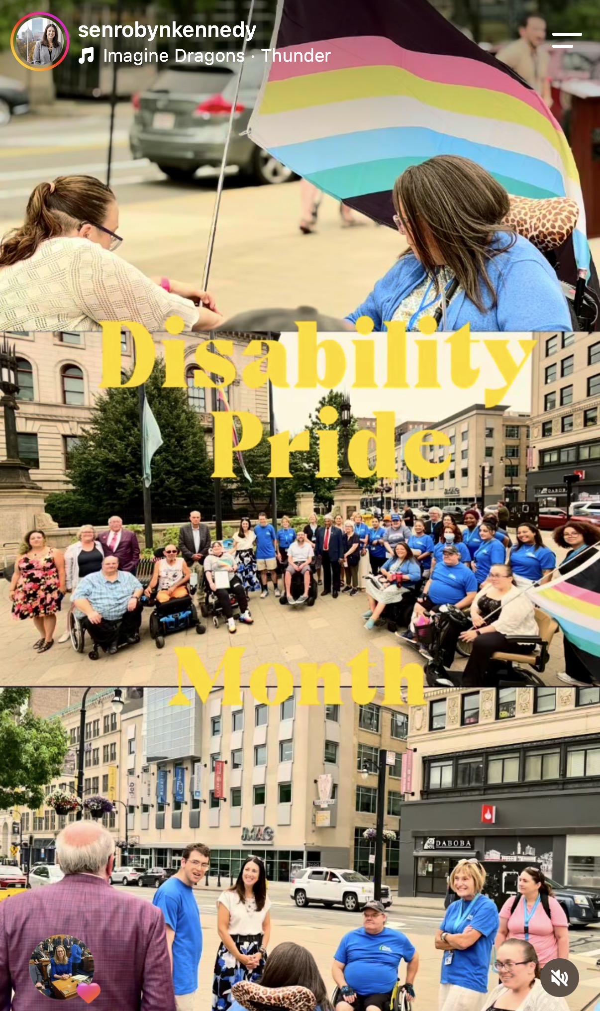 July is Disability Pride Month and today we raised the Disability Pride Flag to celebrate the strength, visibility, and resilience of the disability community.