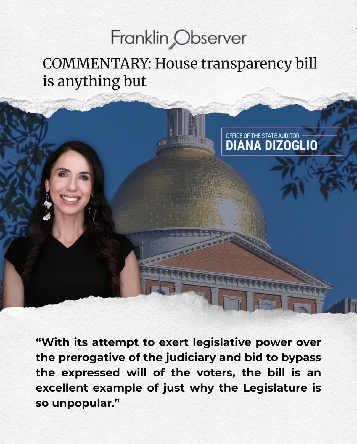 “Legislative attempts to fend off transparency initiatives in the wake of a 2024 state ballot initiative in which 72 percent of voters supported allowing the state auditor to audit the Legislature just grow stranger and stranger.”