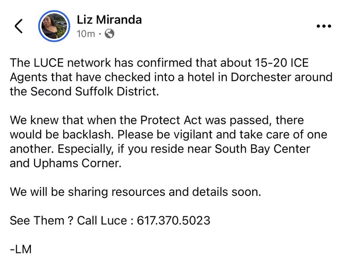 Be careful. If you see agents call the network and if you need support.