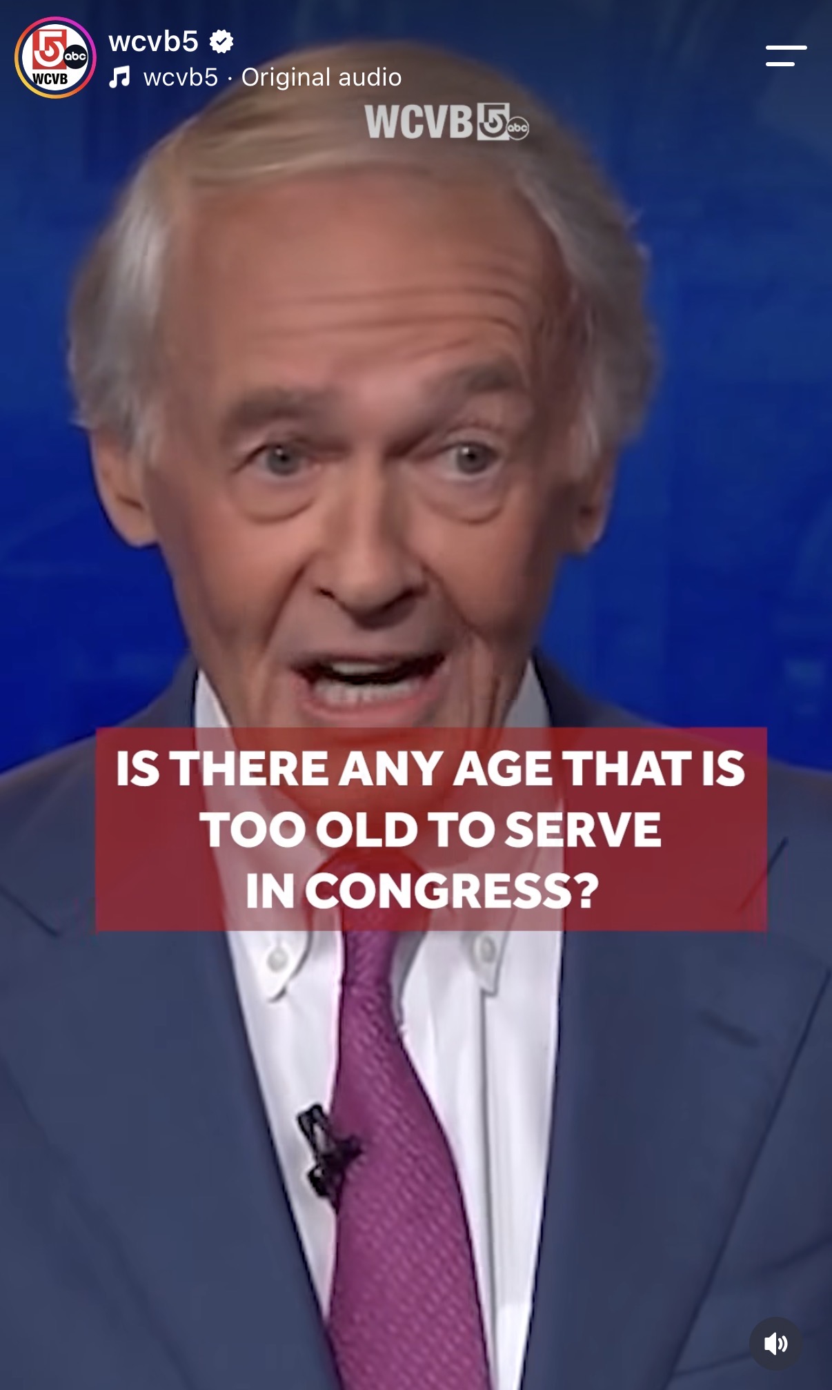 "CONGRESSMAN MOULTON HAS A HARD TIME KEEPING UP WITH ME:" Sen. Markey, who turned 80 in July, responds after debate moderators ask him if he believes that there is any age that is too old to serve in Congress. 