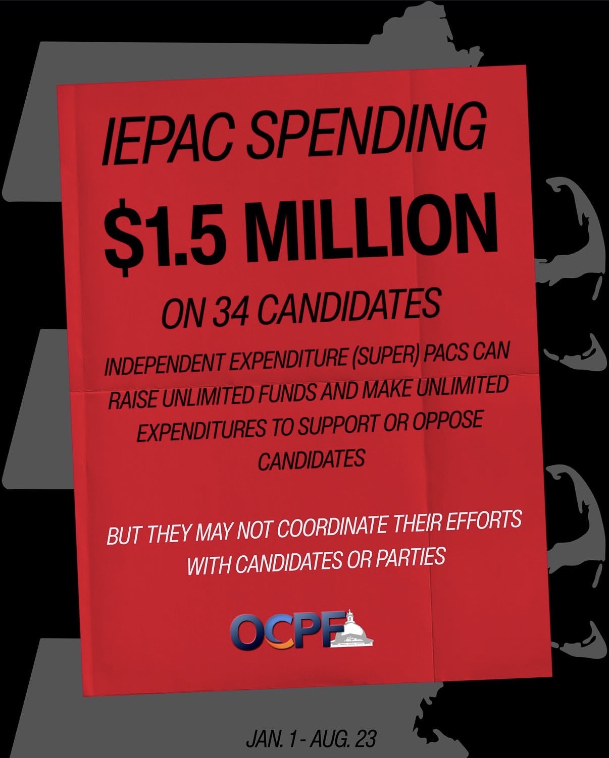 IEPAC Spending - $1.5 Million on 34 Candidates