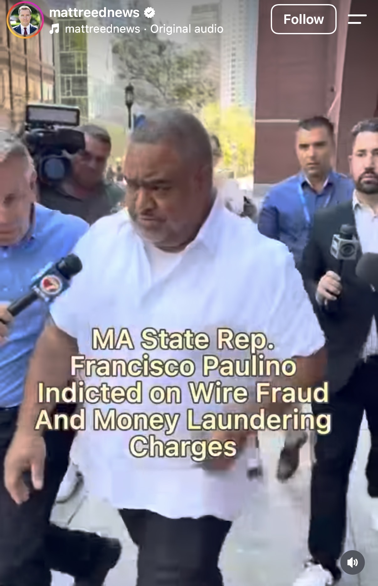 MA State Rep. Francisco Paulino Indicted on Wire Fraud And Money Laundering Charges