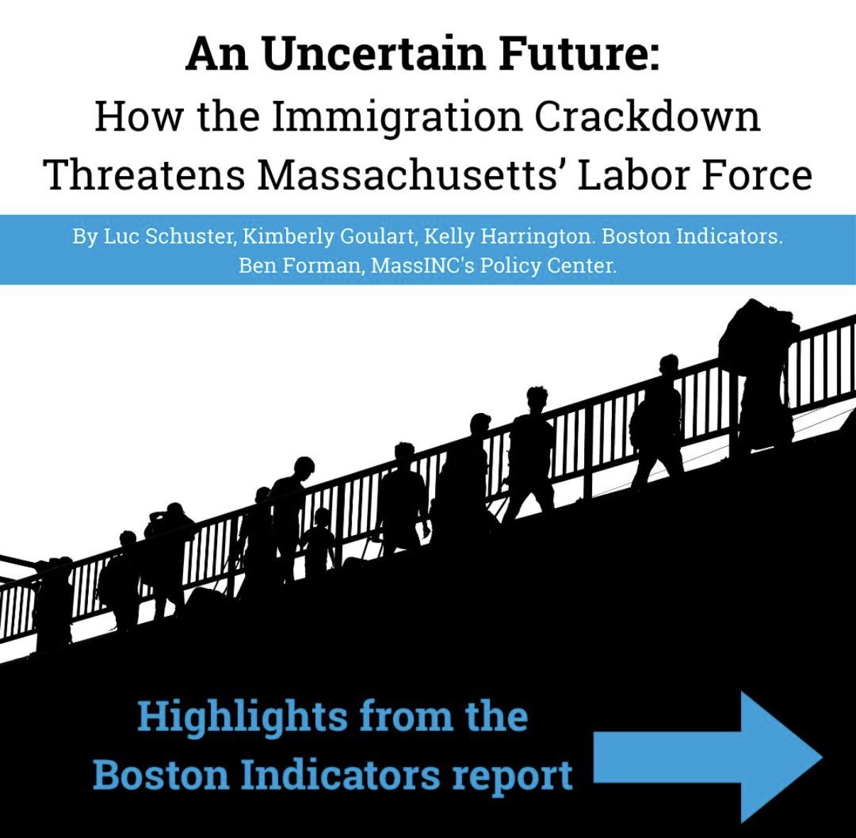 "Massachusetts will need about 64,000 immigrants entering Massachusetts annually between 2026 and 2030 to prevent the labor force from contracting...