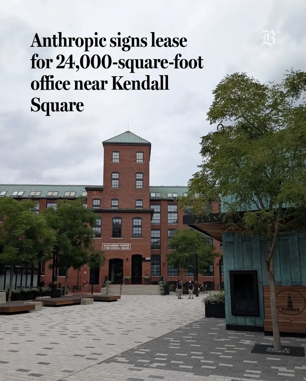 As Anthropic ramps up its political presence on Beacon Hill, it’s also expanding its office footprint in Cambridge.