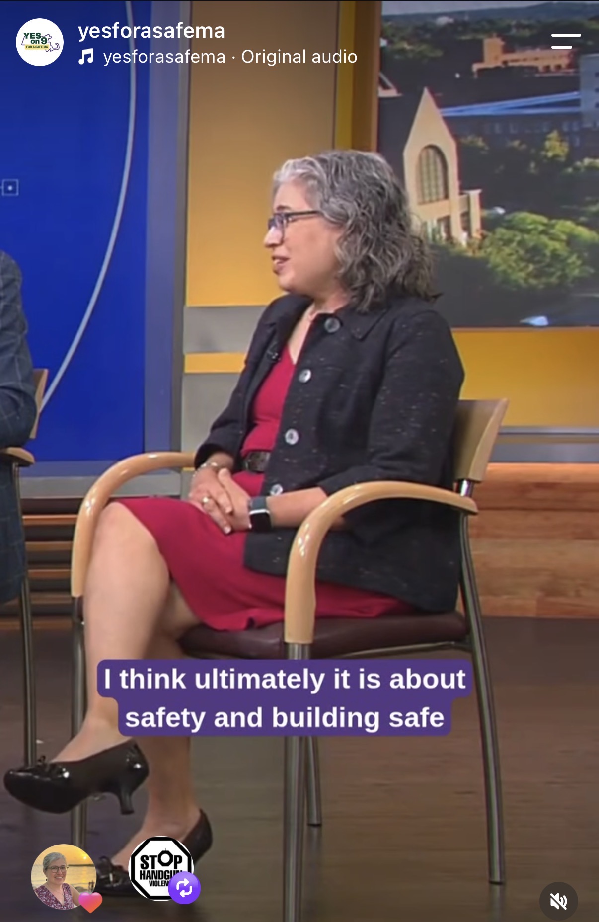 Watch Ruth, Yes on 9 Campaign Chair, discuss how the 2024 gun safety law is already keeping our communities safe. Vote YES this November to preserve these foundational protections. 