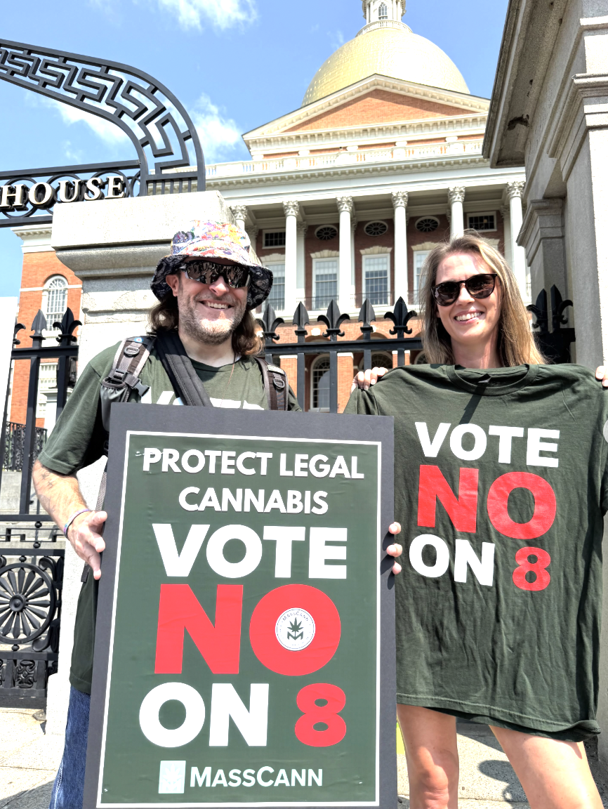 How are you spreading the word about Question 8? So many people still aren’t aware of the Massachusetts ballot question that could erase the entire recreational industry and make home grow illegal.
