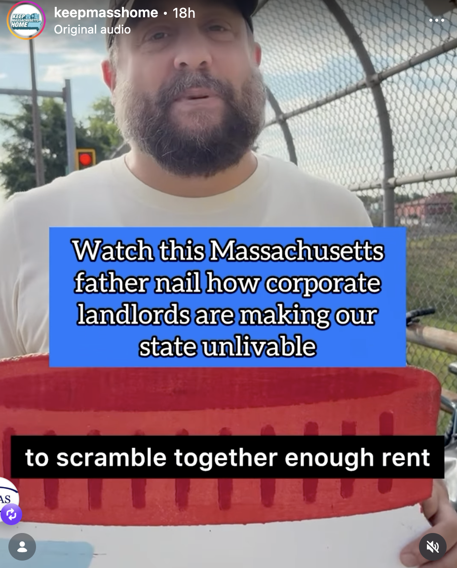 We won’t stop until we win rent control in Massachusetts, follow us to join the cause.