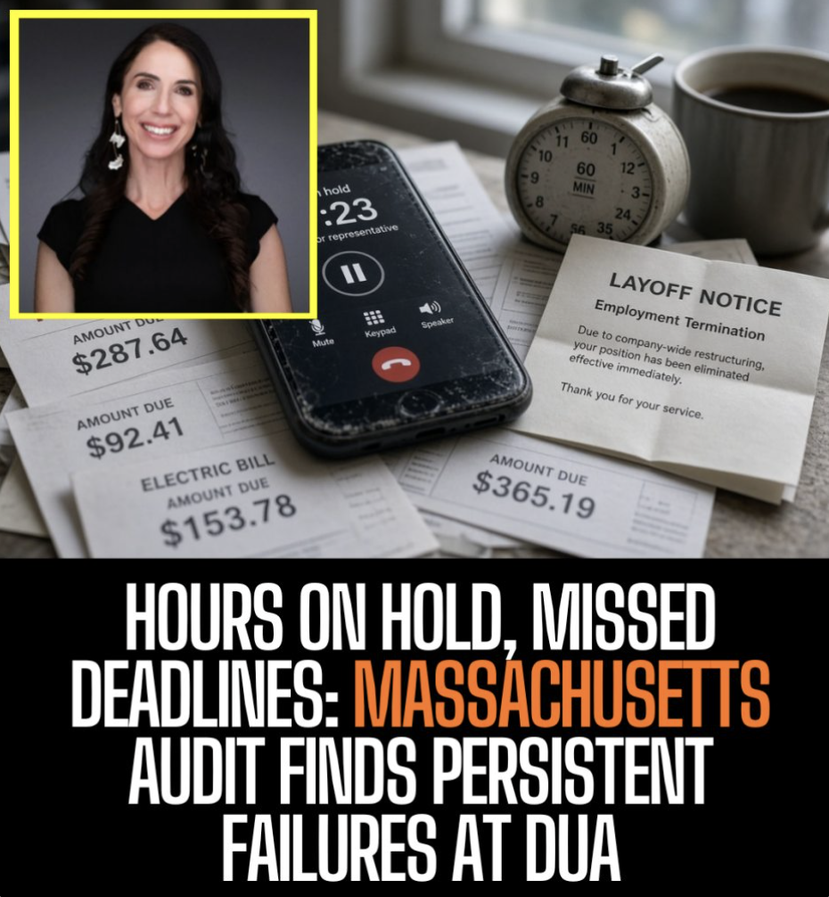 A state audit released Monday found the Massachusetts Department of Unemployment Assistance left more than half of callers waiting 30 minutes or longer, missed federal deadlines for first benefit payments...