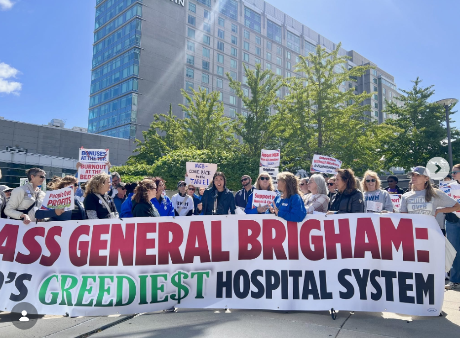 One struggle. One fight. Educators and nurses fight the same fight every day: smaller classrooms, safer patient limits, putting patients and students FIRST.