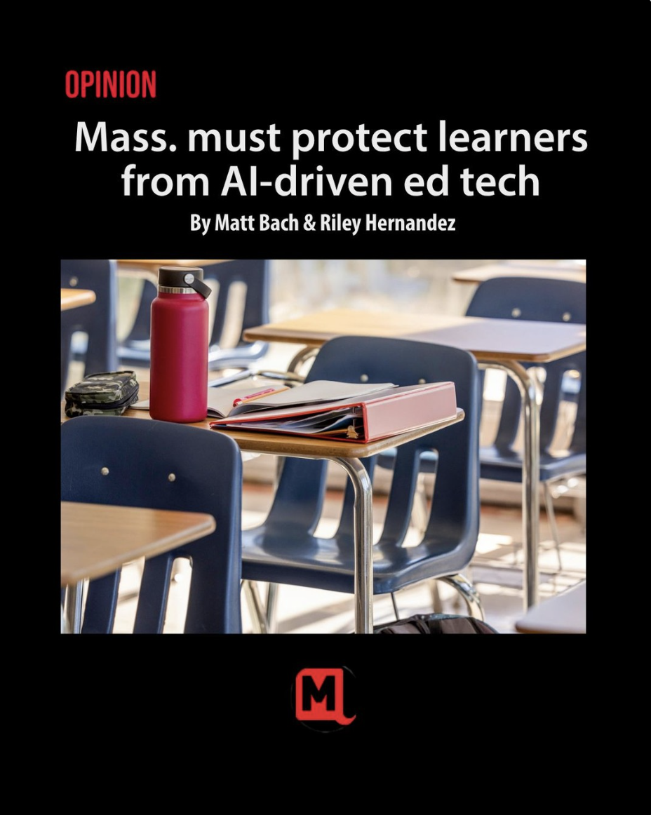 Who should decide what happens in our classrooms — educators or ed tech companies?