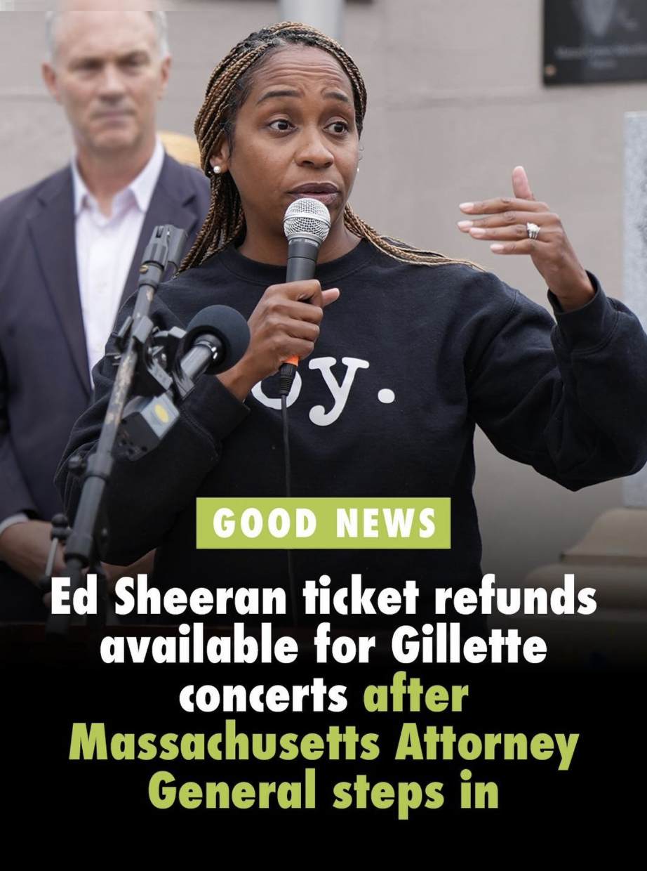 ICYMI: When people weren’t getting refunds, I took action and demanded Ticketmaster return their money.