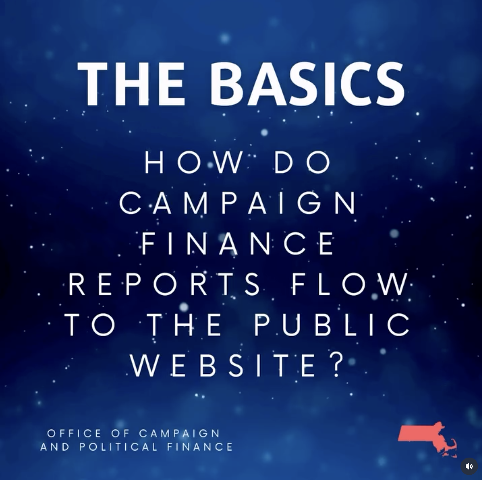 How do campaign finance reports flow to the public website?